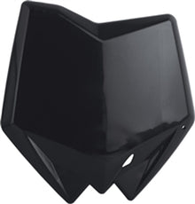 Front Number Plate Black
