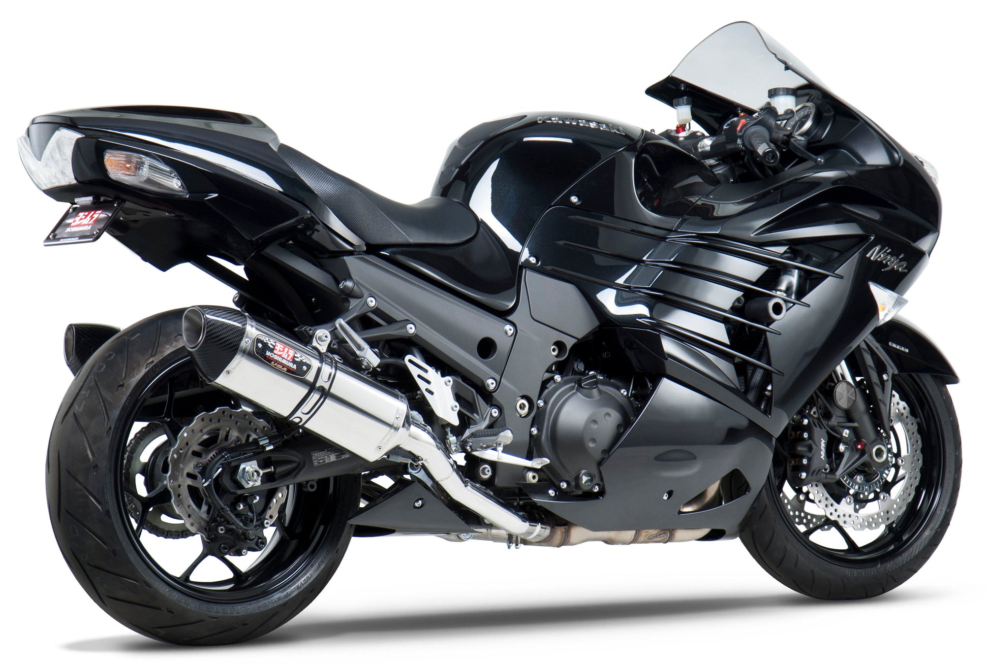 Exhaust Race R 77 Slip On Ss Ss Cf Dual