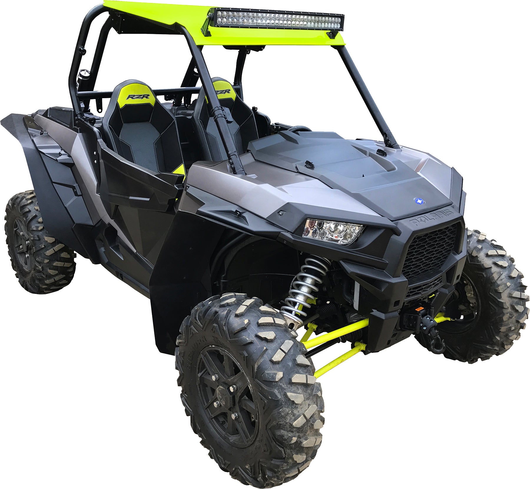 Over Fenders Blk Set(4) Pol Rzr 1000/900