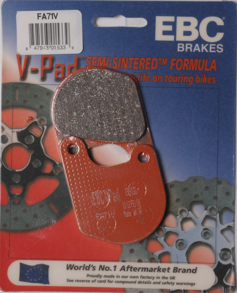 Brake Pads Fa71v Semi Sintered V Series