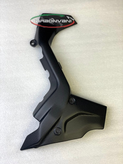 Carbonvani Carbon Fiber Front Sprocket Cover for the Ducati Diavel V4