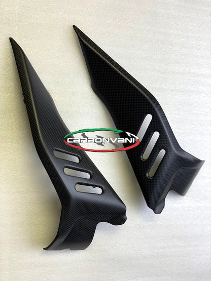 Carbonvani Carbon Fiber Fuel Tank Side Covers for the Ducati Diavel V4 (Pair)