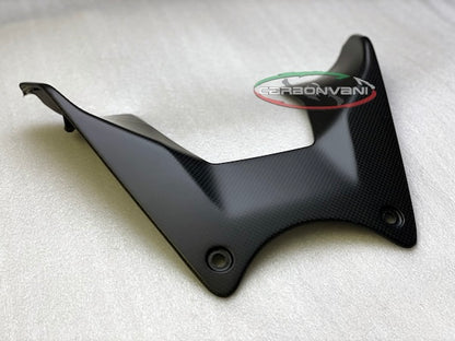 Carbonvani Carbon Fiber Fuel Tank Front Cover for the Ducati Diavel V4