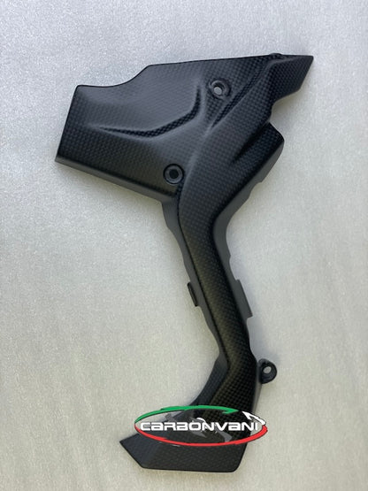 Carbonvani Carbon Fiber Front Sprocket Cover for the Ducati Diavel V4