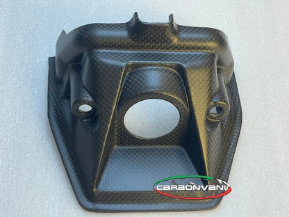 Carbonvani Carbon Fiber Hands Free (Key) Cover for the Ducati Diavel V4