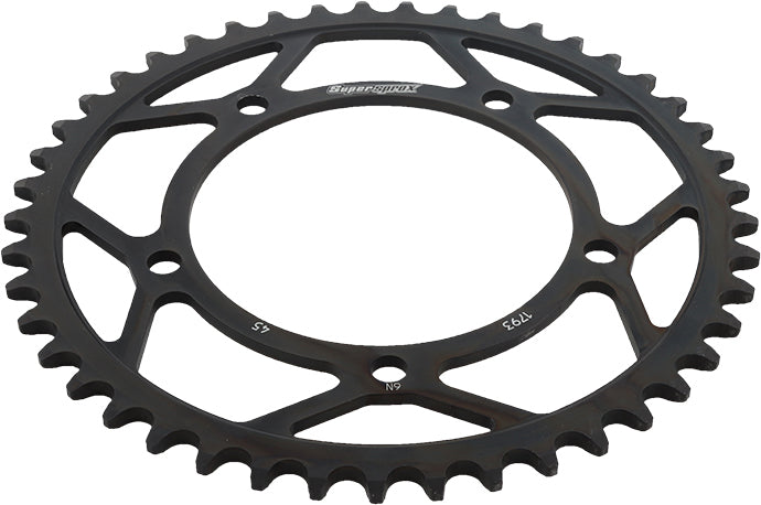 Rear Sprocket Steel 45t 520 Blk Hay/Suz/Tri