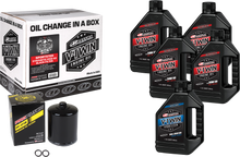 V Twin Syn Oil Change Kit Xl Black Filer