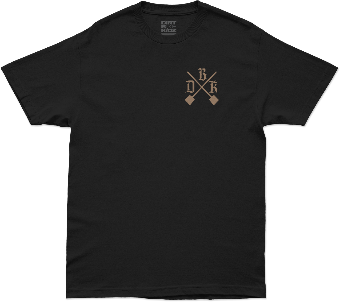 Camo Shovels Tee Black Lg