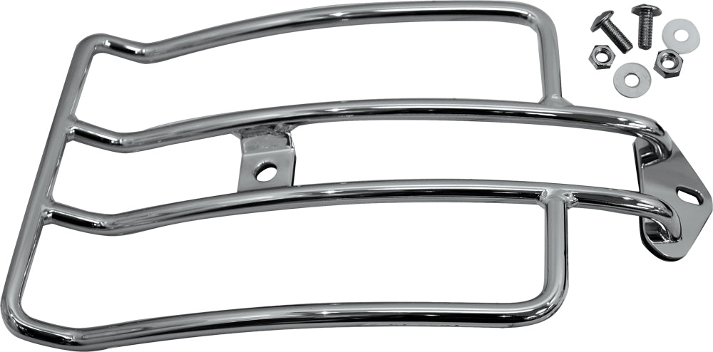 Solo Luggage Rack Chrome 06 17 Softail W/ 200mm Tire