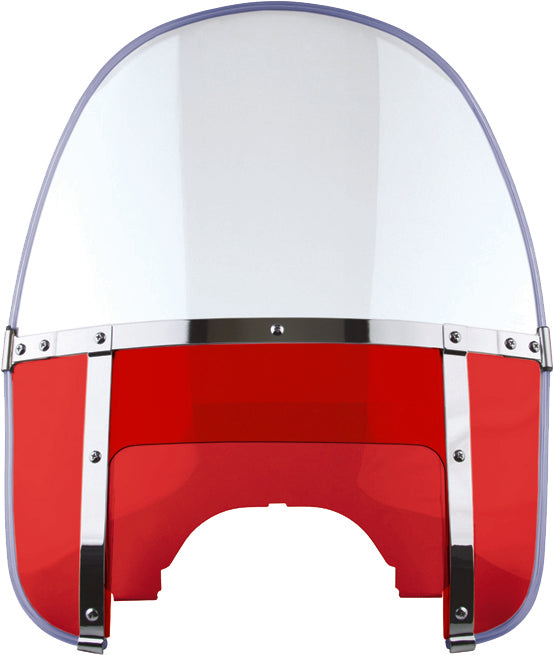 Heritage Beaded Ws Red/Clear W/Adjustable Window