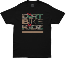 Classic Camo Youth Tee Black/Color Camo Ym