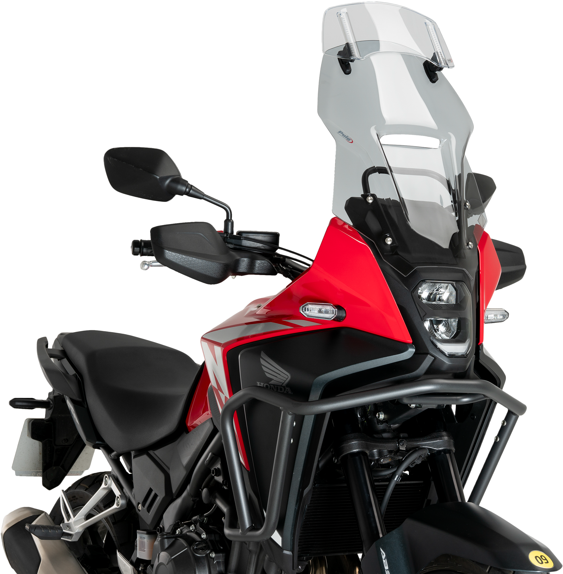 Multi Adjustable Visor 2.0 Fixed Screw Smoke 300x130mm