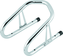 BikeMaster 6-1/2in Wheel Chock Chrome