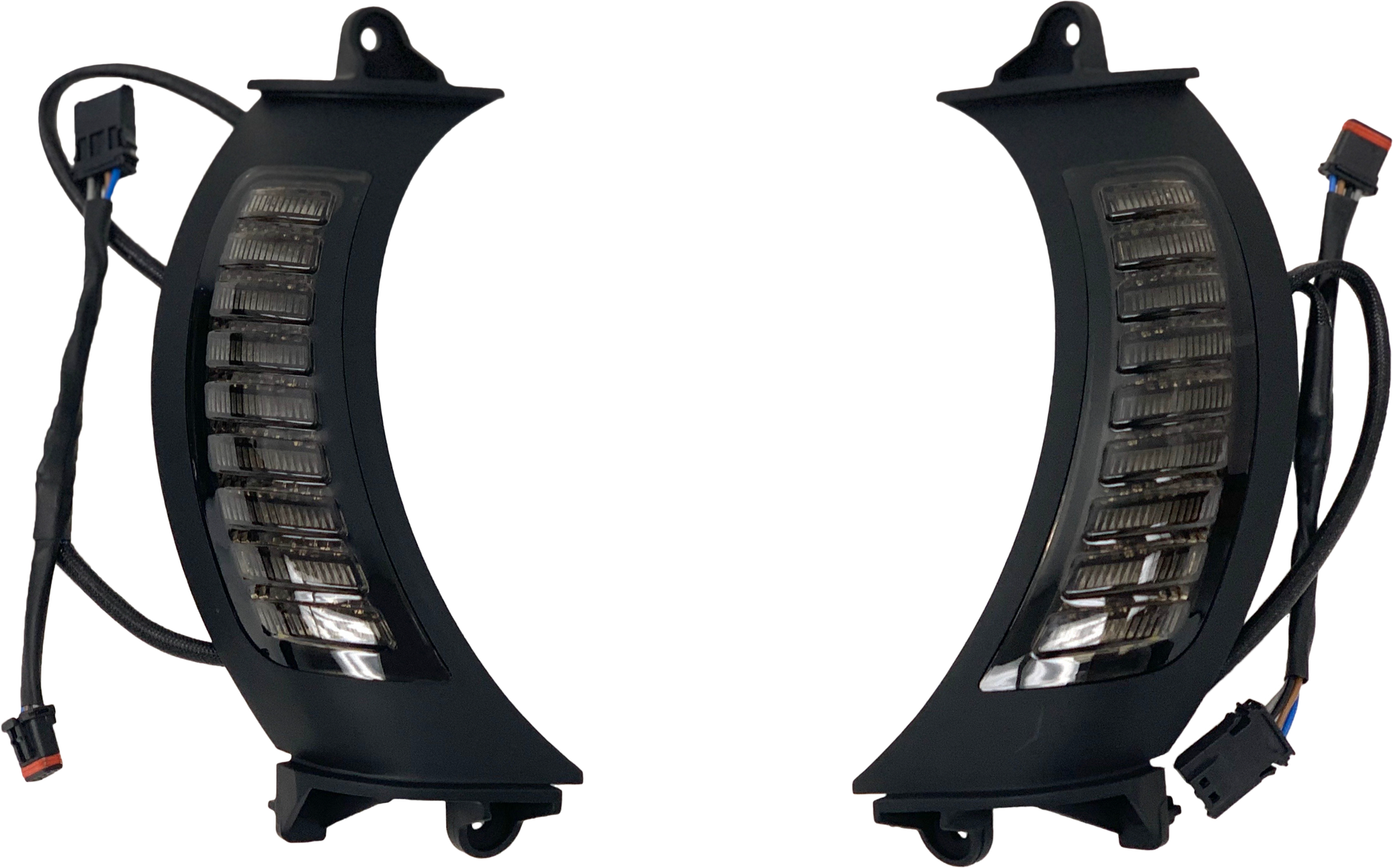 Fltr Led Turnsignals Smoke/Blk Switchback White/Amber