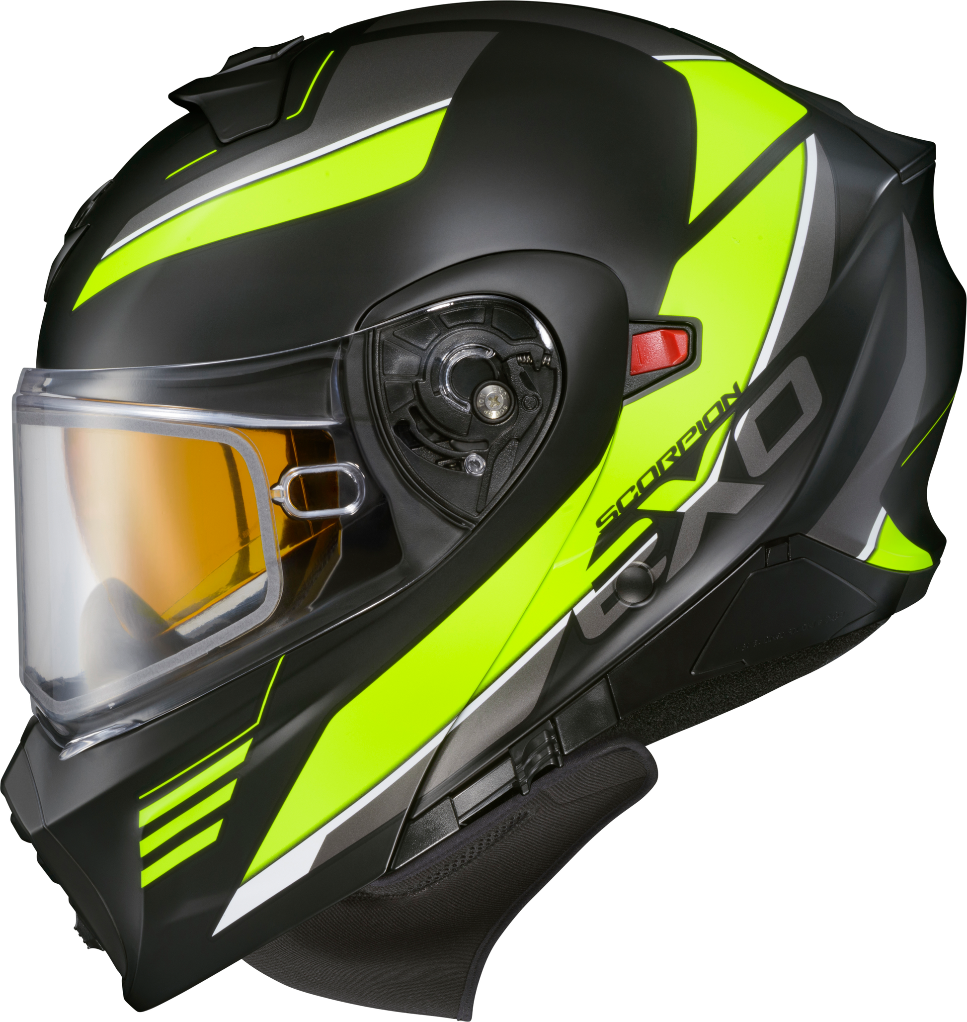 Exo Gt930 Cold Weather Helmet Modulus Hi Vis Md (Electric)