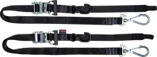 Tie Down Rat Sec Hooks/Swivel 1.5"X6' Blk/Blk W/Storage Bag