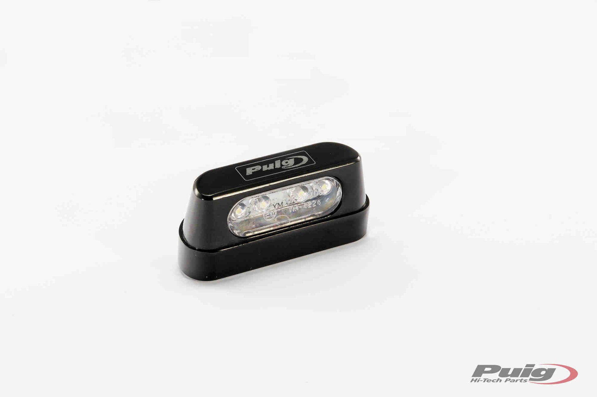 License Plate Light Aluminum Black