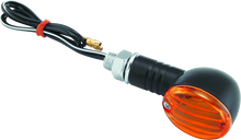 BikeMaster Ministalk Marker Light Round - Black/Amber