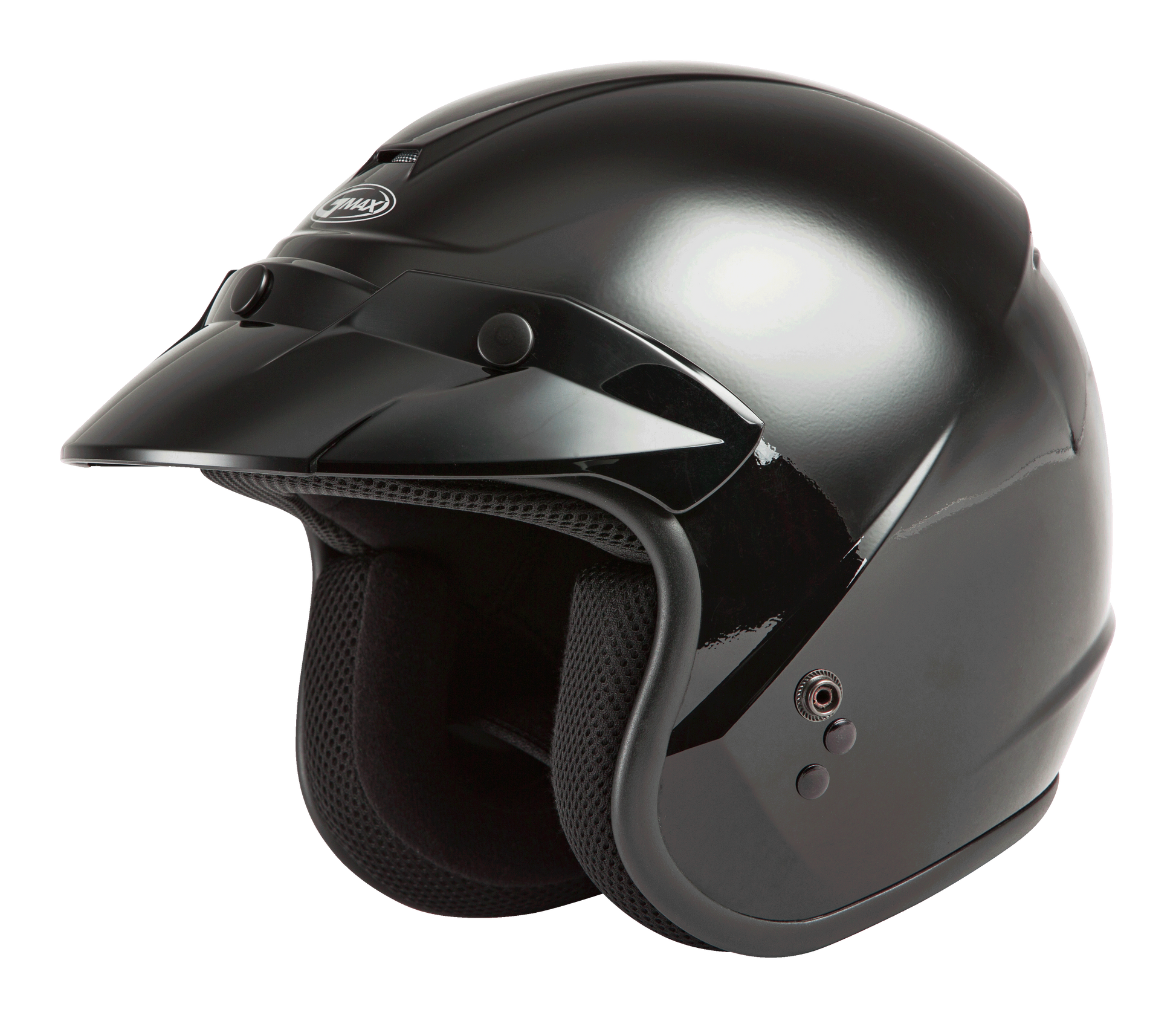 Of 2 Open Face Helmet Black Xs
