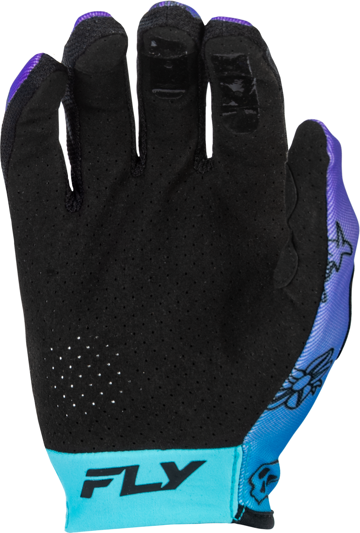 Lite Outline Gloves Purple/Blue/Black 2x