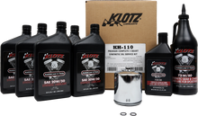 Premium Harley Davidson 5qt Synthetic Oil Change Kit
