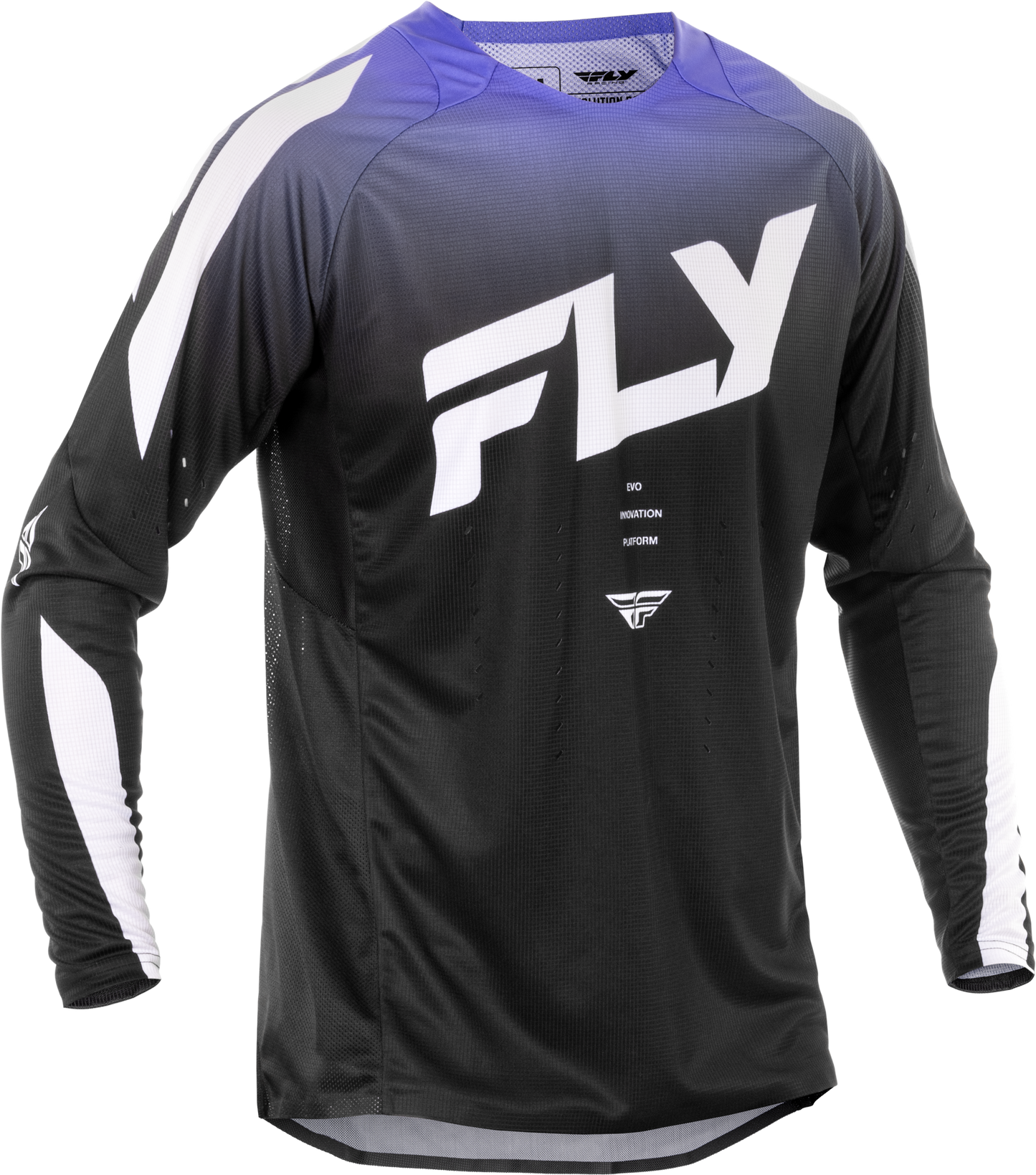 Evolution  Dst Jersey Black/White/Purple Lg