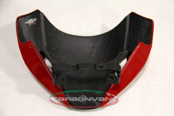 CARBONVANI - DUCATI MONSTER 797 RED & CARBON FIBER HEADLIGHT FAIRING