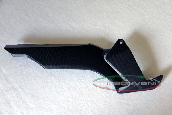 CARBONVANI - DUCATI MONSTER 821 CARBON FIBER LH LOWER ENGINE PANEL B for M821
