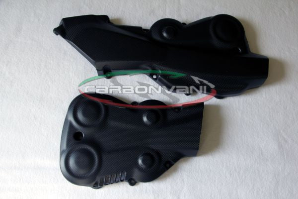 CARBONVANI - DUCATI MONSTER 821 / 1200 CARBON FIBER TIMING BELT COVER KIT - UPPER AND LOWER