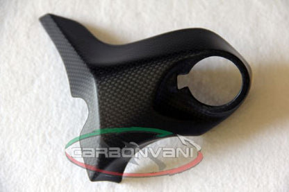 CARBONVANI - DUCATI MONSTER 821 / 1200 CARBON FIBER WATER COOLER CAP PROTECTION