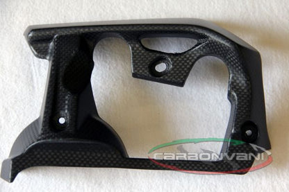CARBONVANI - DUCATI MONSTER 821 / 1200 CARBON FIBER WATER COOLER VENT COVER - LEFT