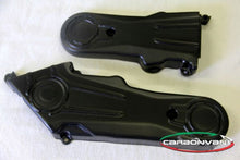 CARBONVANI - DUCATI SCRAMBLER CARBON FIBER ENGINE BELT COVER KIT - UPPER AND LOWER