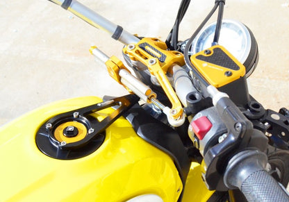 DBK Special Parts (Ducabike) Steering Damper Mount for the Ducati Scrambler 800 (15-22)