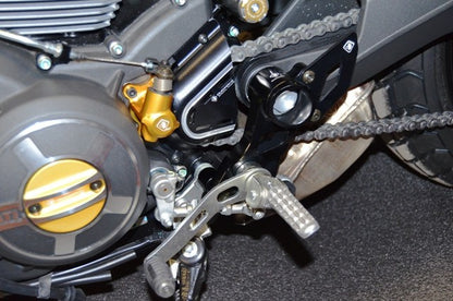 DBK Special Parts (Ducabike) Rearset Frame Kit for the Ducati Scrambler & Monster 797