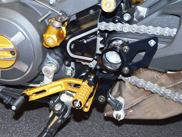 DBK Special Parts (Ducabike) Rearset Frame Kit for the Ducati Scrambler & Monster 797