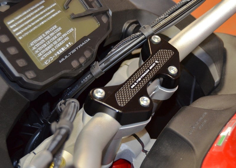 DBK Special Parts (Ducabike) Billet Handlebar Clamp for the Ducati 15+ Multistrada 1200