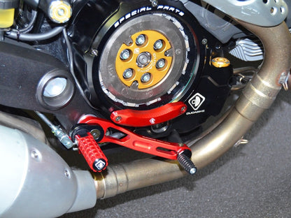 DBK Special Parts (Ducabike) Adjustable Folding Rider Footpegs for the Ducati Scrambler & Monster 797