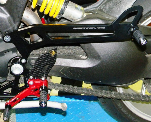 DBK Special Parts (Ducabike) Passenger Peg Kit for Adjustable Rearsets for the Ducati Monster 696/796/1100