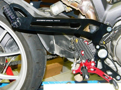 DBK Special Parts (Ducabike) Passenger Peg Kit for Adjustable Rearsets for the Ducati Monster 696/796/1100