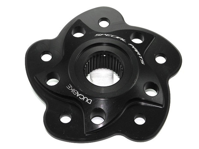 DBK Special Parts (Ducabike) Solid Color 5 Hole Rear Sprocket Hub Flange Carrier for the Ducati 749/916/996/998  Monster 796/1100/S2R/S4R/S4RS  Hypermotard 796/1100/821/939  and Multistrada 1000/1100