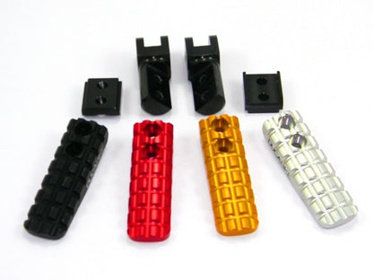 DBK Special Parts (Ducabike) Adjustable Passenger 'Solid' Footpegs for Ducati
