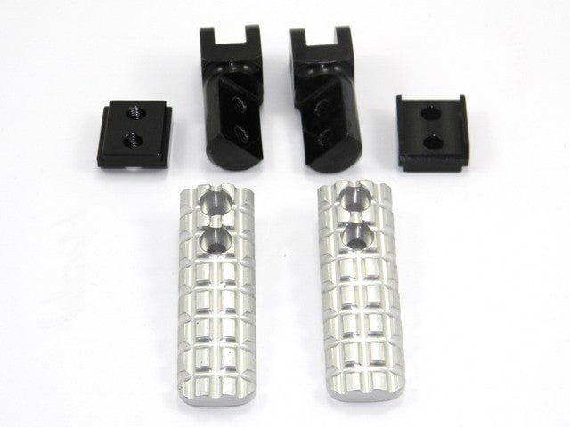 DBK Special Parts (Ducabike) Adjustable Rider/Passenger 'Solid' Footpegs for Ducati