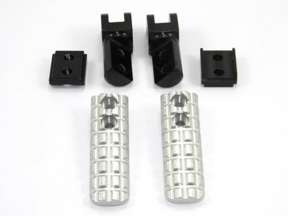 DBK Special Parts (Ducabike) Adjustable Rider/Passenger 'Solid' Footpegs for Ducati