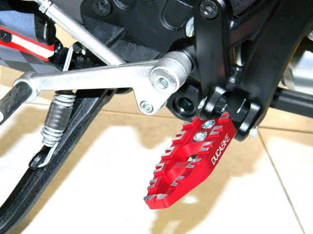 DBK Special Parts (Ducabike) Adjustable Rider/Passenger 'Cut' Footpegs for Ducati