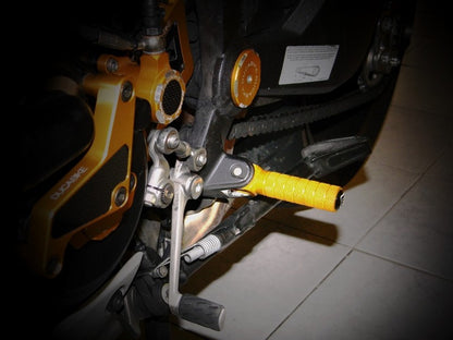 DBK Special Parts (Ducabike) Passenger 'Round Knurled' Footpegs for Ducati