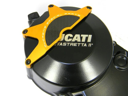 DBK Special Parts (Ducabike) Half Wet Clutch Cover for the Ducati 848  Streetfighter 848  Monster 696/796/1100/1200  Hypermotard 796  and Multistrada / Monster 1200 (2010-2014)