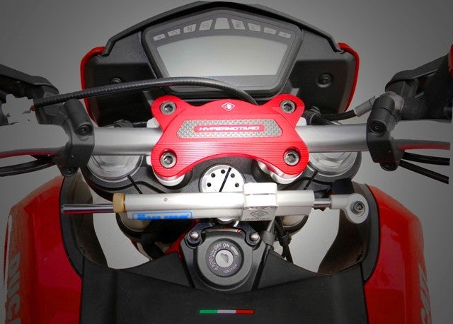 DBK Special Parts (Ducabike) Steering Damper Mount for the Ducati Hypermotard / Hyperstrada 821 / 939 / SP