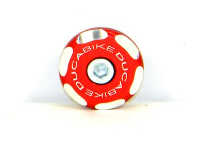 DBK Special Parts (Ducabike) Front Right Wheel Axle Cap for newer Ducati's (Contrast Cut)