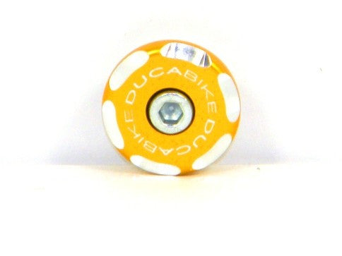 DBK Special Parts (Ducabike) Front Right Wheel Axle Cap for newer Ducati's (Contrast Cut)