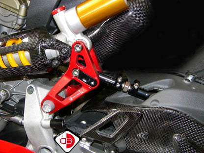 DBK Special Parts (Ducabike) Adjustable Rear Suspension Link for the Ducati Panigale 1299/1199/959/899 and Superleggera